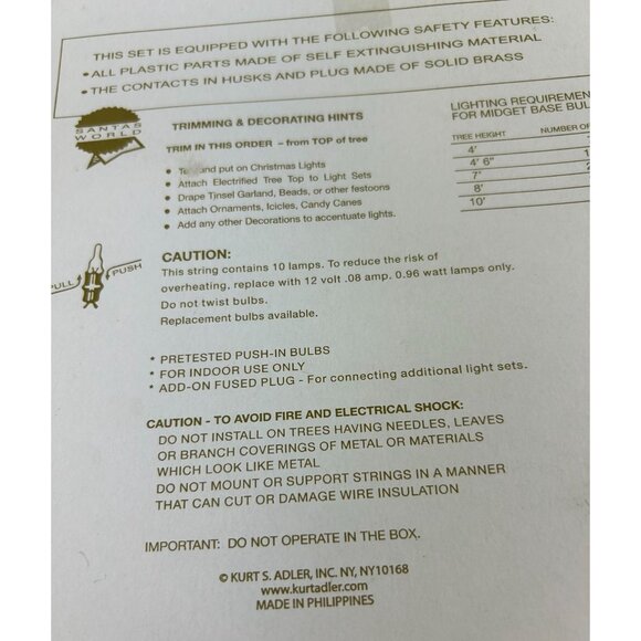 Kurt Adler Illuminated Christmas Tree Star Topper Winter Wonderfland Starburst - Picture 14 of 16